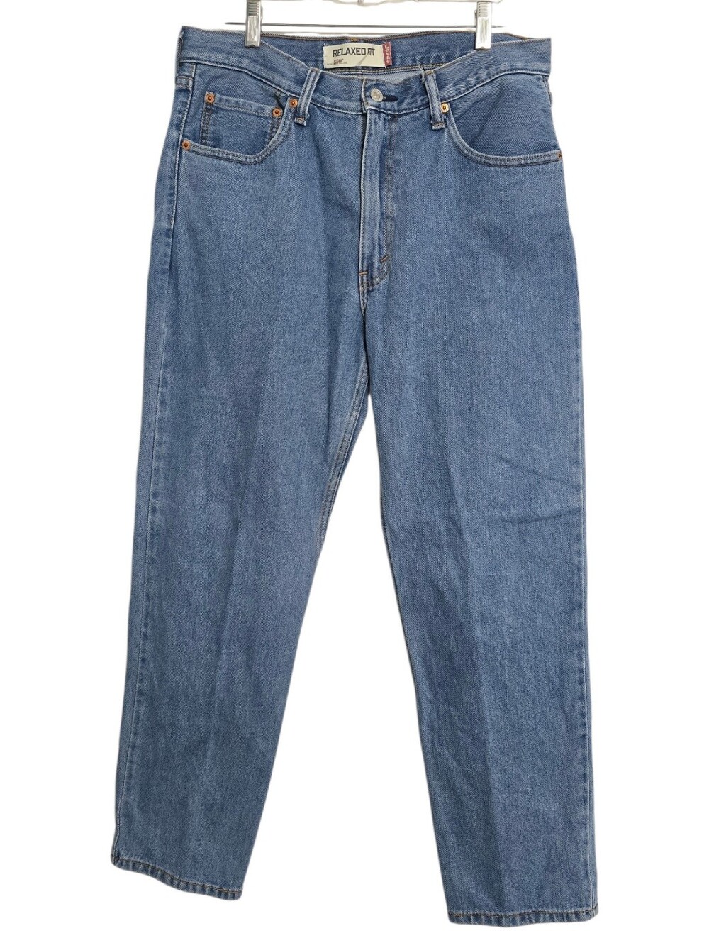 34x30 Levis 550 Relaxed Fit Jeans Medium Wash Y2K Blokecore Streetwear Classic